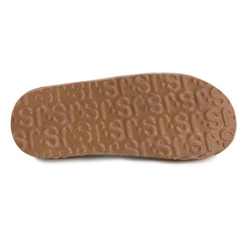 Mens Louis Sheepskin Slipper Chestnut Extra Image 3